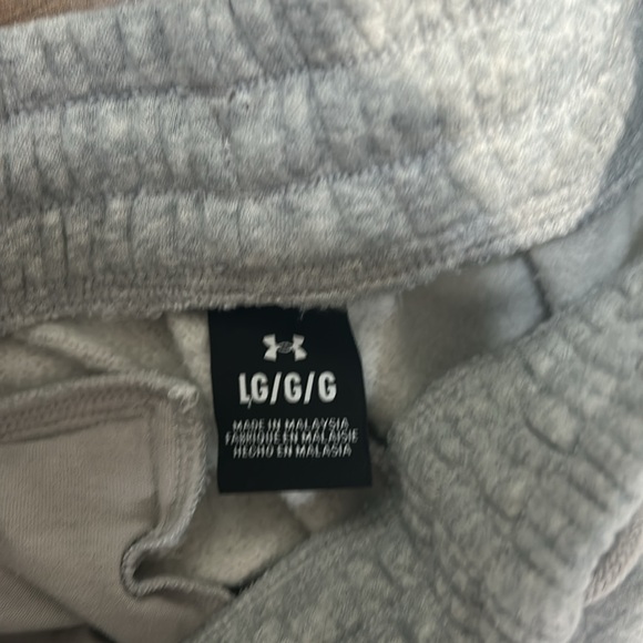 UNDER ARMOUR LIGTH GRAY TAPARED JOGGER Sz LG - Picture 8 of 10